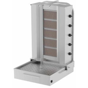 Kalitegaz 5 Radyanlı Alttan Motorlu Döner Ocağı, Gazlı, Hareketli Gövde KLG 252