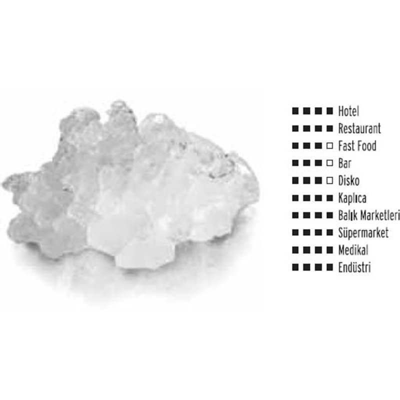 Kastel KP 100/15 Kar Buz Makinesi, 100Kg/Gün Kapasiteli - Görsel 2