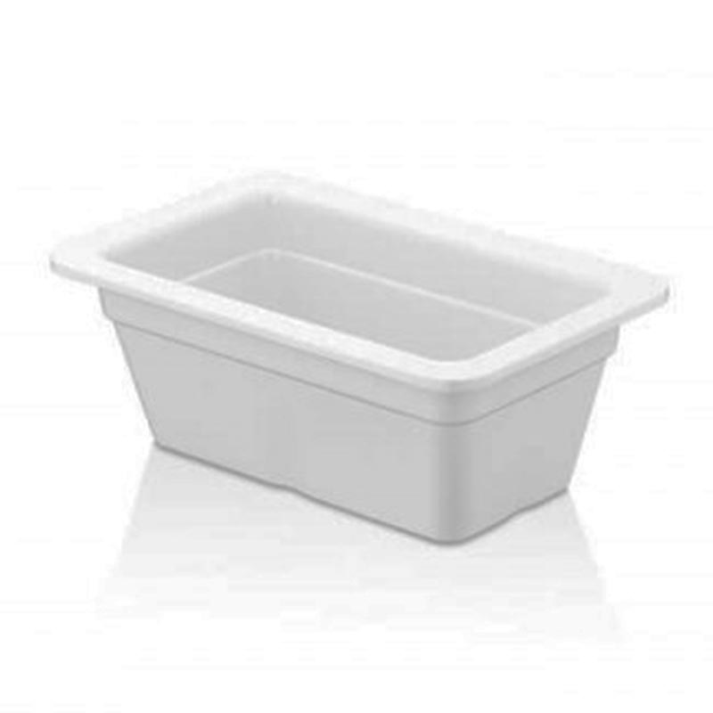 Külsan 11400.CW Thermoset Gastronom Küvet GN 1/4 26.5x16.2 cm 2 L Beyaz