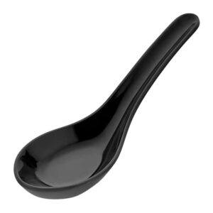 Külsan 13015.BL Thermoset Lokmalık Minimal Kaşık Model 4.5x13 cm 15 ml Siyah