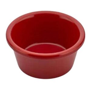Külsan 13160.R Thermoset Ramekins Minimal 7 cm 4 cm Yükseklik 60 ml Kırmızı