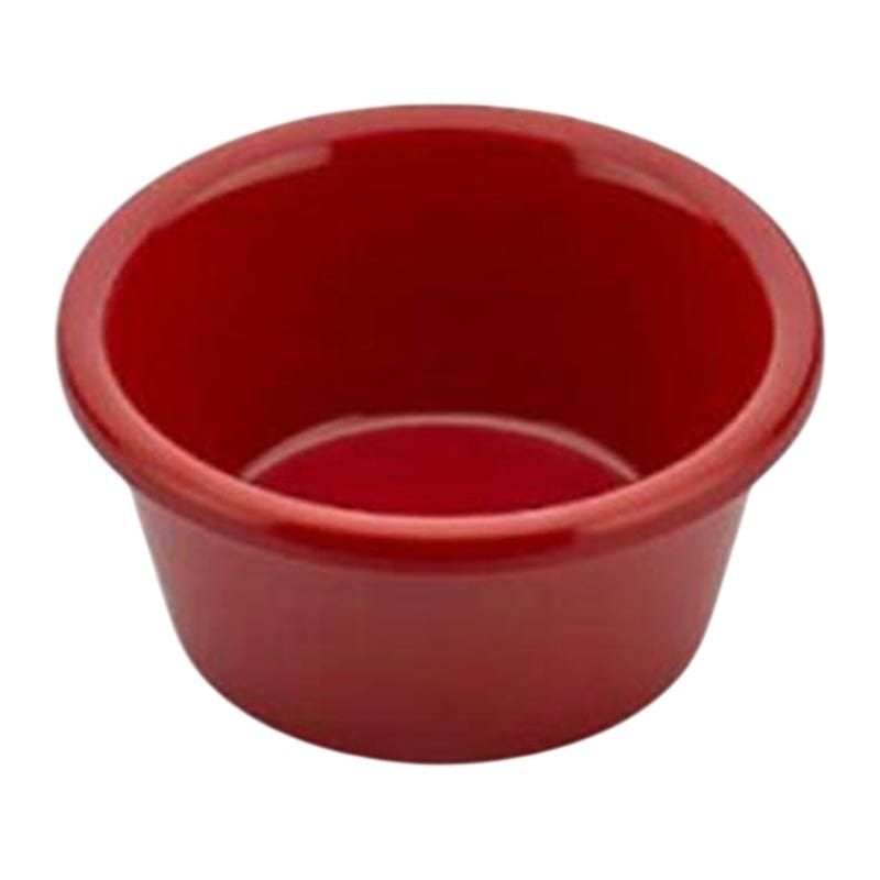 Külsan 13160.R Thermoset Ramekins Minimal 7 cm 4 cm Yükseklik 60 ml Kırmızı