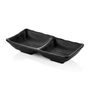 Külsan 25217.BL Thermoset Ramekin Çiftli 17.5x8.7 cm 2x68 ml Siyah