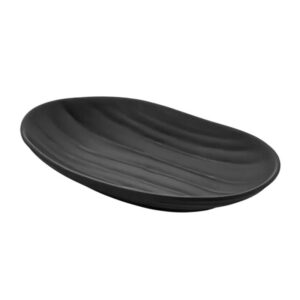 Külsan 27023.BL Thermoset Tabak Elips 23x14.5 cm Siyah