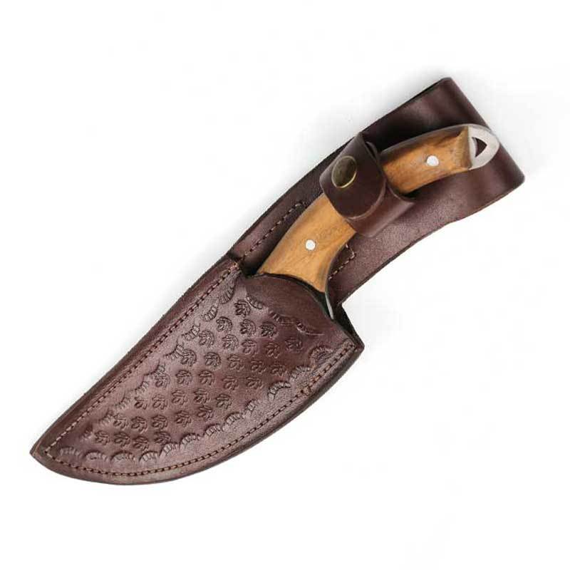 Mutfak10 El Yapımı Kamp Ve Şef Bıçağı Ceviz Sap