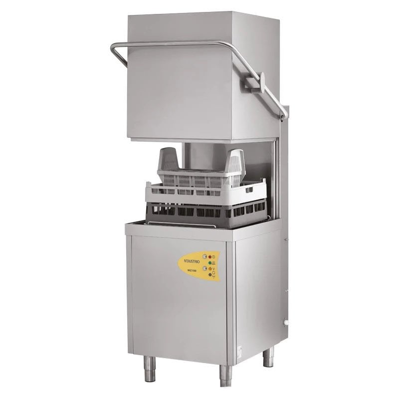 NDustrio 1000 Tabak Giyotin Tip Bulaşık Yıkama Makinesi, WZ-100 - Görsel 2