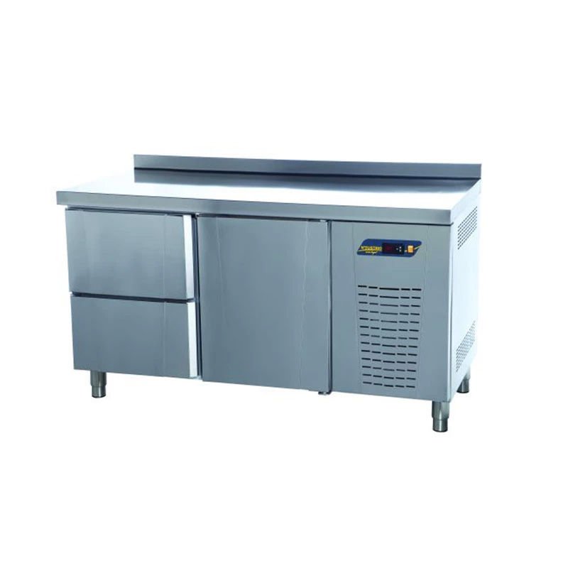 NDustrio 2 Çekmeceli 1 Kapılı Tezgah Tip Gastronorm Buzdolabı TPG-72-2D - Görsel 2