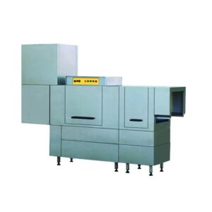 NDustrio 3000 Tabak/Saat Sol Girişli Konveyörlü Bulaşık Makinesi, Kurutmalı 187 Sepet/Saat