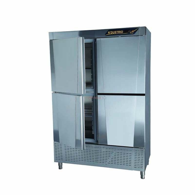 NDustrio 4 Yarım Kapılı Dik Tip Derin Dondurucu, CNS-204 - Görsel 2