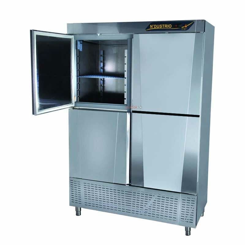 NDustrio 4 Yarım Kapılı Dik Tip Derin Dondurucu, CNS-204 - Görsel 3