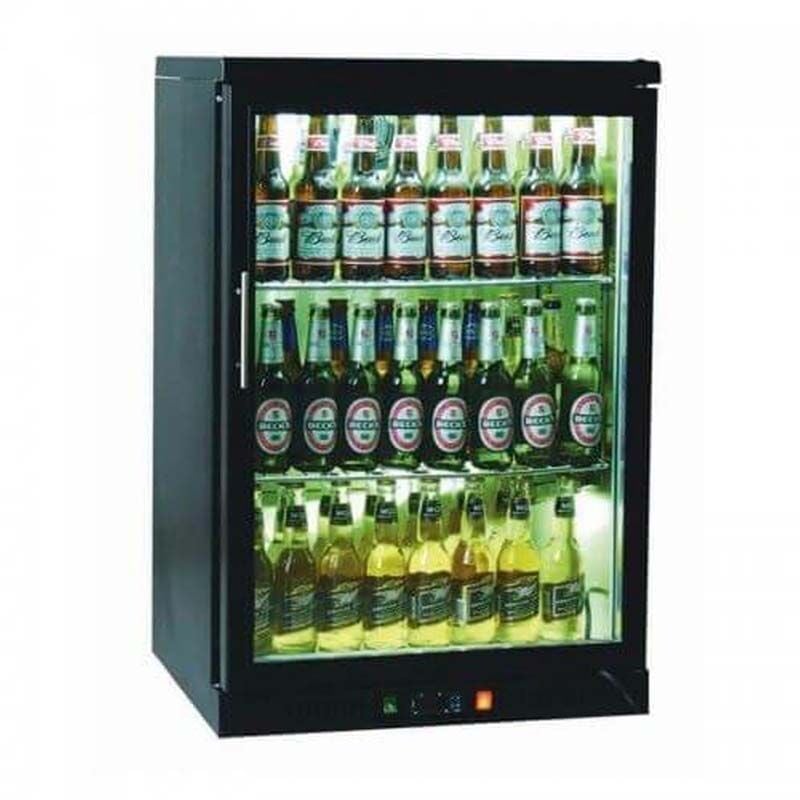 NDustrio Tek Kapılı Bar Tipi Şişe Soğutucu, GDC-150-PT