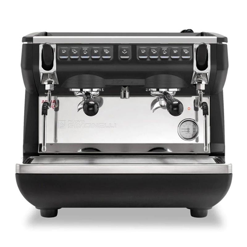 Nuova Simonelli Appia Life Compact Tall Cup Tam Otomatik Espresso Kahve Makinesi 2 Gruplu Siyah