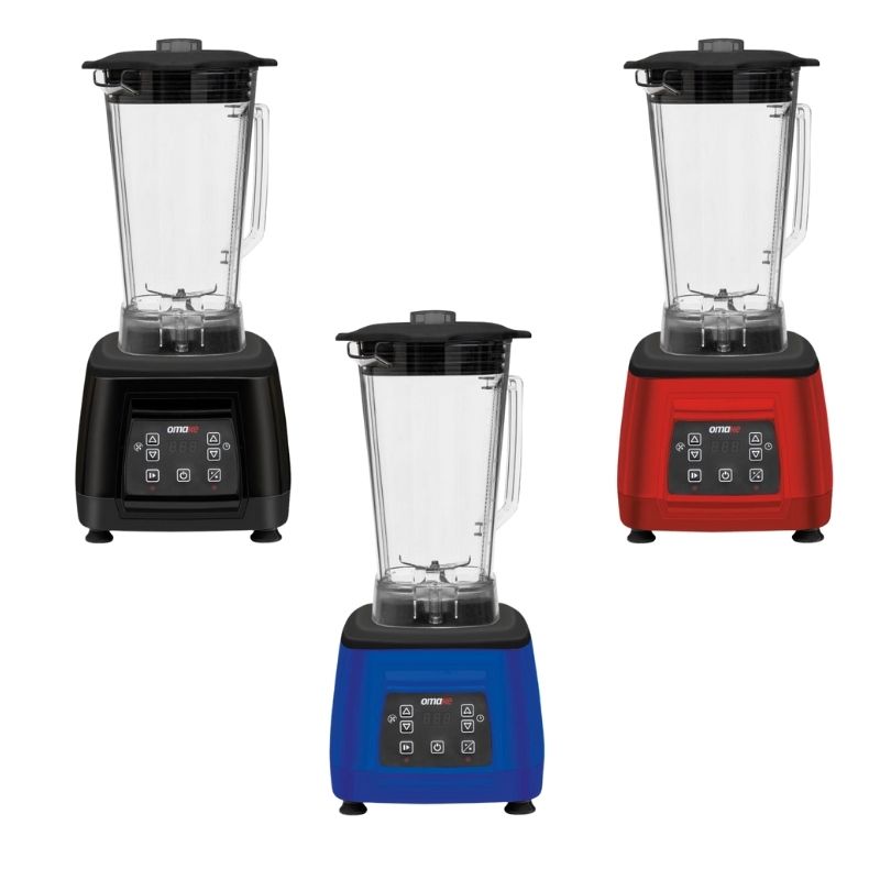 Omake Bar Blender, Dijital, Mavi, 3 Litre - Görsel 2
