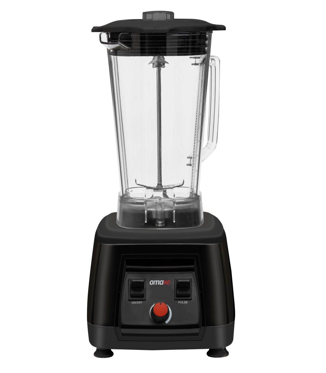 Omake Bar Blenderi, Kapak Sensörlü, Manuel, Siyah, 3 Litre