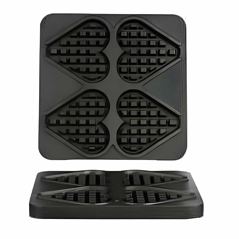Omake Kare Waffle Makinası Kalıbı, Stick Heart