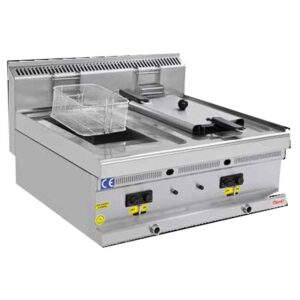 Osimo Gazlı Fritöz, 600 Seri, 8+8 Litre