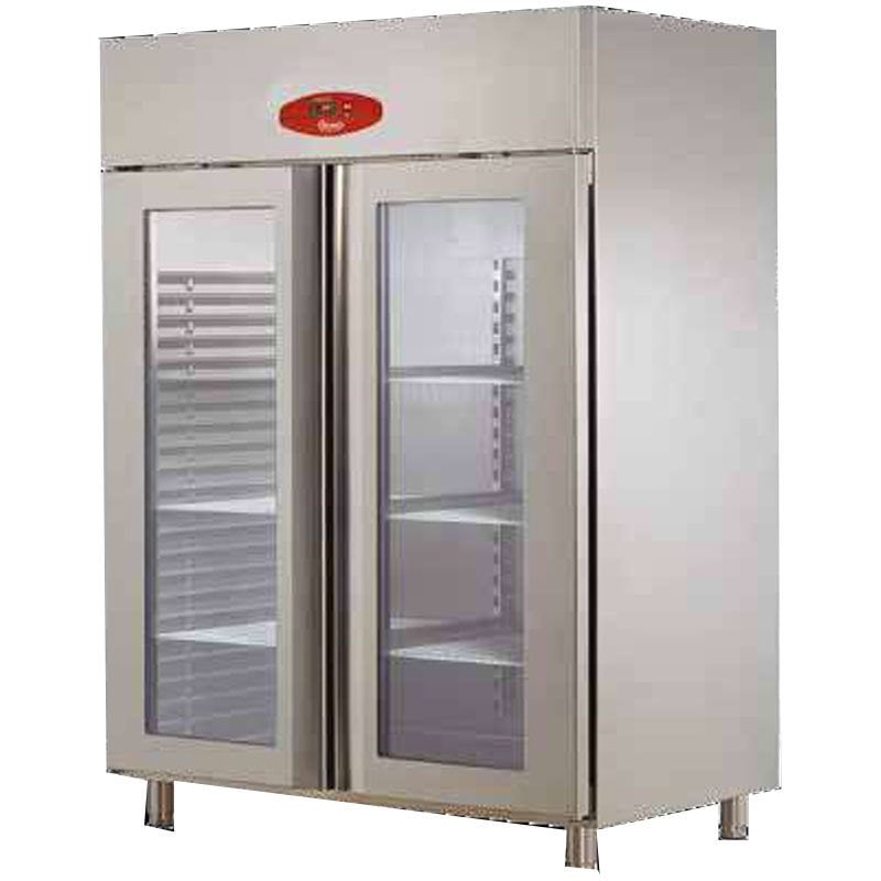 Osimo SNACK Seri Dik Tip Camlı Buzdolabı, İki Kapılı, 1200 lt.