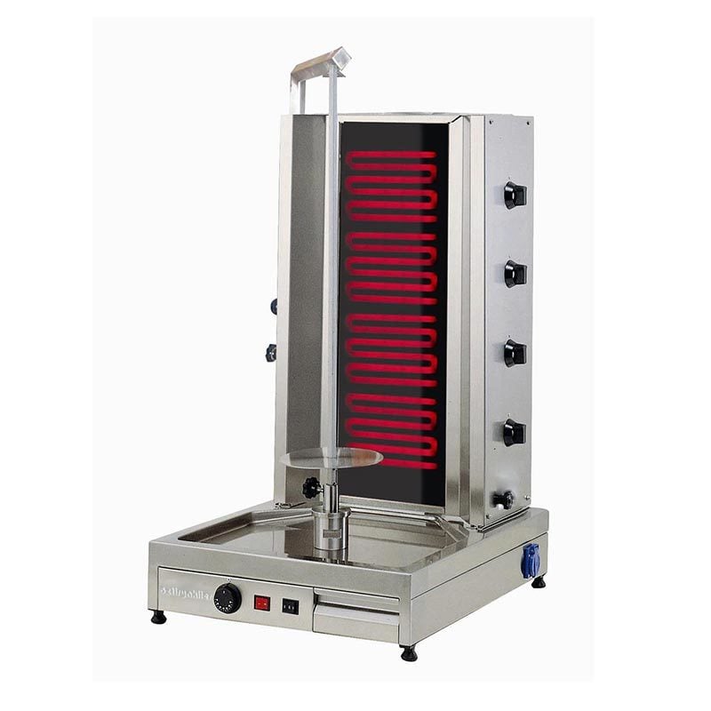 Öztiryakiler 4EU-W Döner Ocağı, Alttan Motorlu, Elektrikli,6644