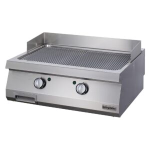 Öztiryakiler 700 Seri, OGE 8070 N Grill Plate,Set Üstü, Oluklu, Elektrikli, 80x70 cm, 6644