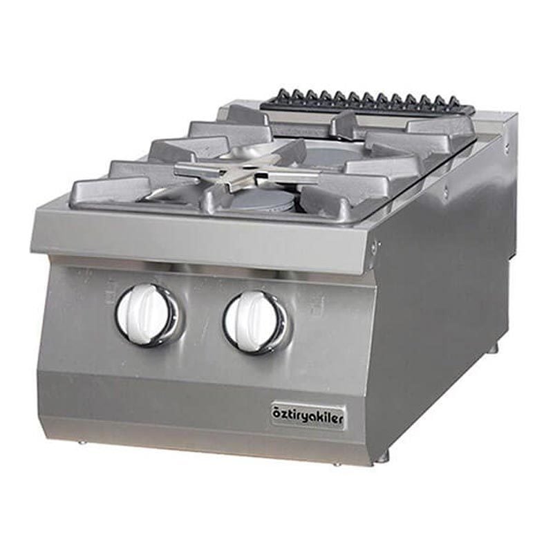 Öztiryakiler 700 Seri OSOG 4070 L Set Üstü Ocak, İkili, 40x70x28 cm, Gazlı, 6644
