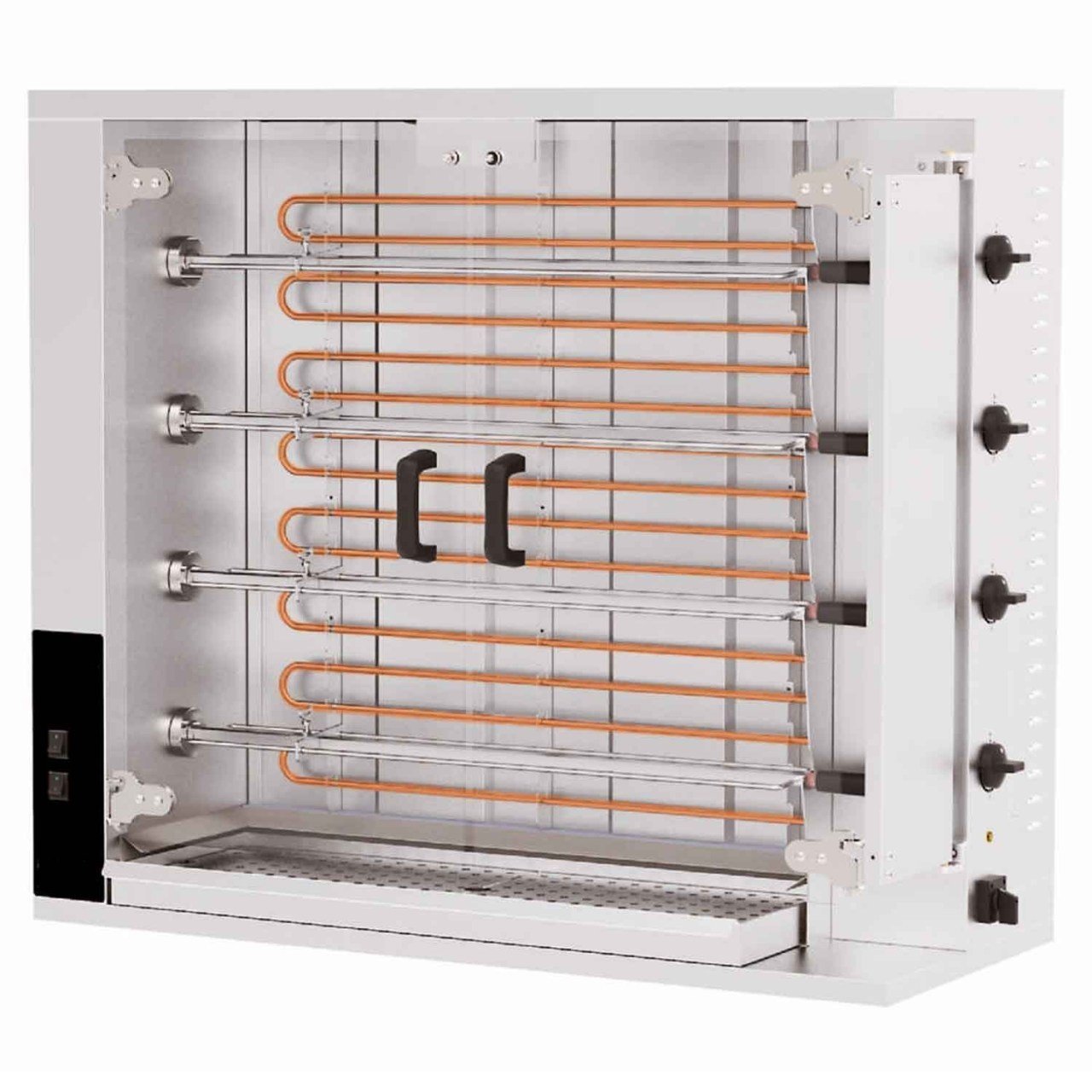 Öztiryakiler Elektrikli 4 Şiş 16-20 Piliç Kapasiteli Piliç Çevirme Makinesi