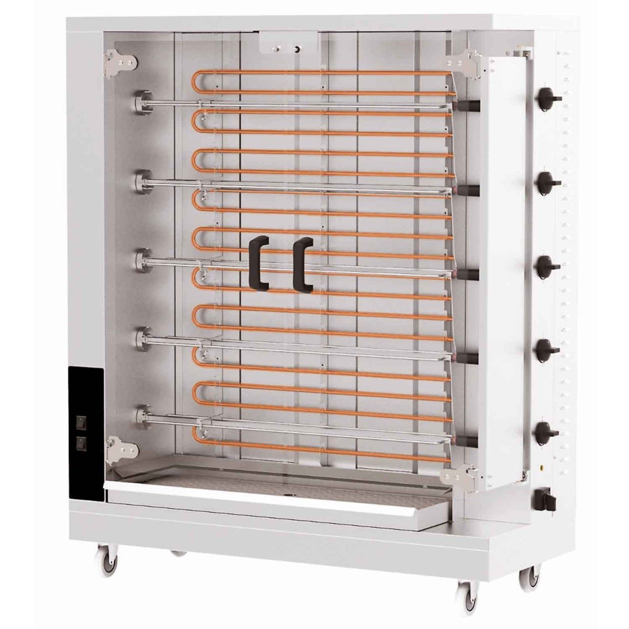 Öztiryakiler Elektrikli 5 Şiş 20-25 Piliç Kapasiteli Piliç Çevirme Makinesi