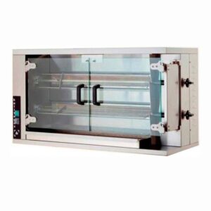 Öztiryakiler Gazlı 2 Şiş 8-10 Piliç Kapasiteli Piliç Çevirme Makinesi