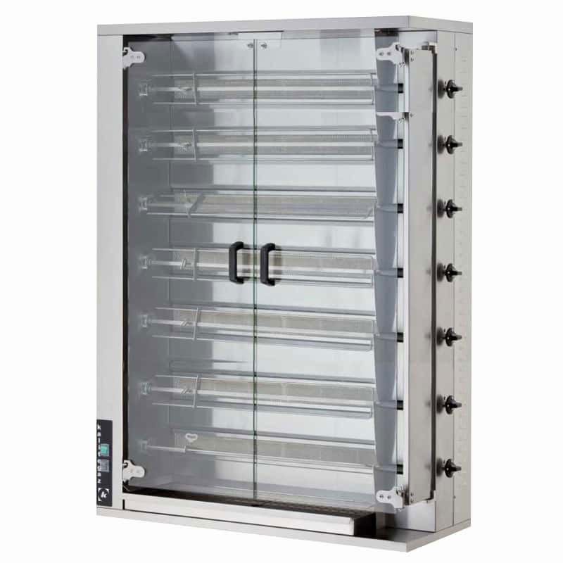 Öztiryakiler Gazlı 7 Şiş 28-35 Piliç Kapasiteli Piliç Çevirme Makinesi - Görsel 2