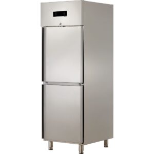 Öztiryakiler GN 600 NMV Çift Yarım İnox Kapı Dik Tip Buzdolabı