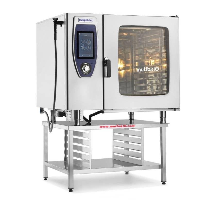 Öztiryakiler Kombi Fırın Elektrikli 10*GN 2/1 Kızaklı - Görsel 3