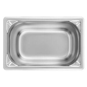 Öztiryakiler Köşe Desenli Gastronorm Küvet, GN 1/4x150, 16x26,5x15 cm