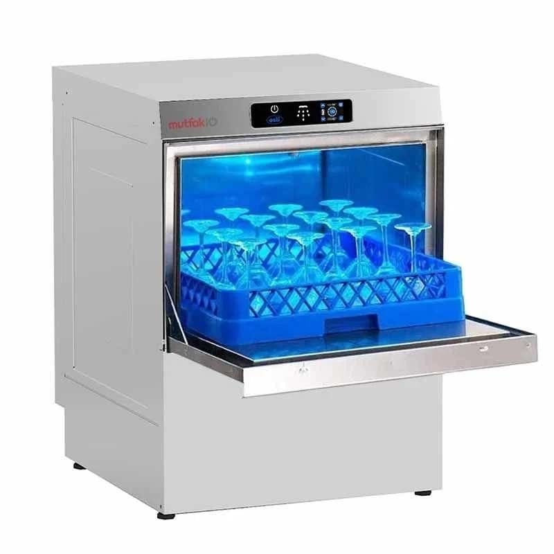 Öztiryakiler OBY 50T PDRT Touch Dijital Bulaşık Makinesi, Tahliye ve Dozaj Pompalı, Set Altı - Görsel 3