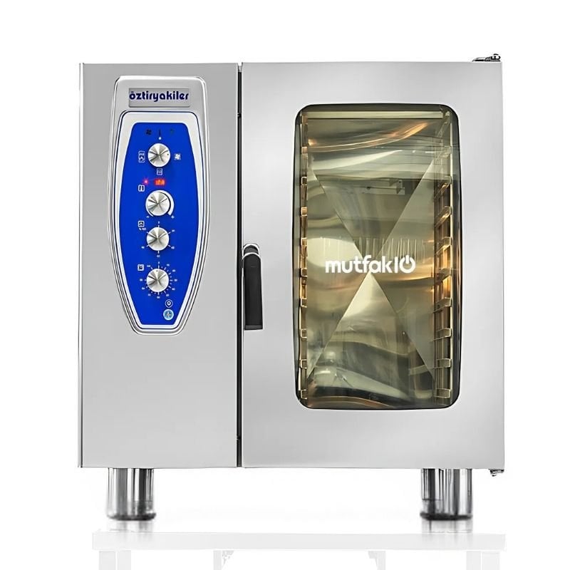 Öztiryakiler OKFE 101 Fırın, Konveksiyonlu, Elektrikli, Kızaklı, 10 Adet GN 1/1 Tepsi Kapasiteli