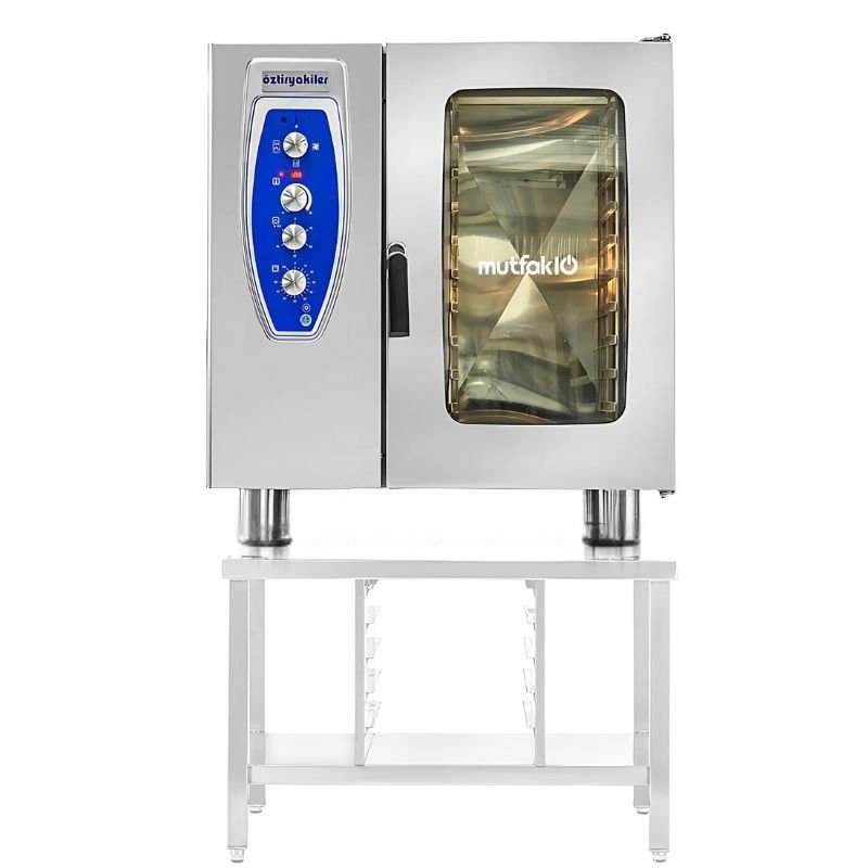 Öztiryakiler OKFE 101 Fırın, Konveksiyonlu, Elektrikli, Kızaklı, 10 Adet GN 1/1 Tepsi Kapasiteli - Görsel 2