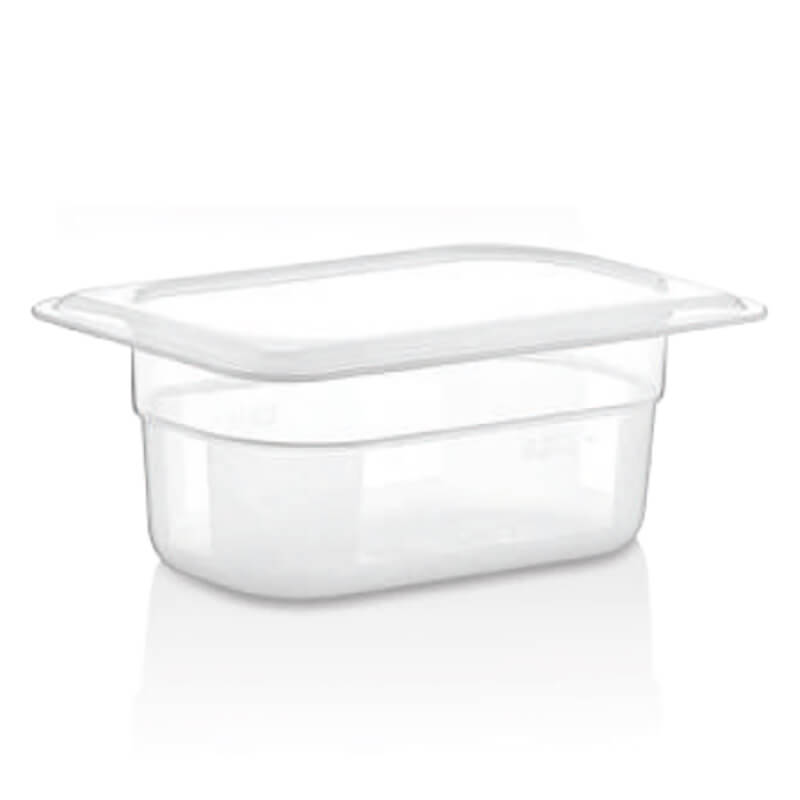 Öztiryakiler Polipropilen Gastronorm Küvet, GN 1/9-65, 26,5x17x6,5 cm
