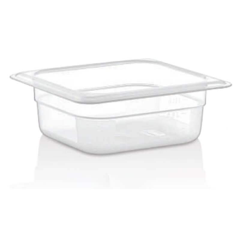 Öztiryakiler Polipropilen Gastronorm Küvet, GN 1/6-65, 17x16x6,5 cm