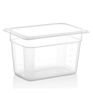 Öztiryakiler Polipropilen Gastronorm Küvet, GN 1/4-150, 16x26,5x15 cm