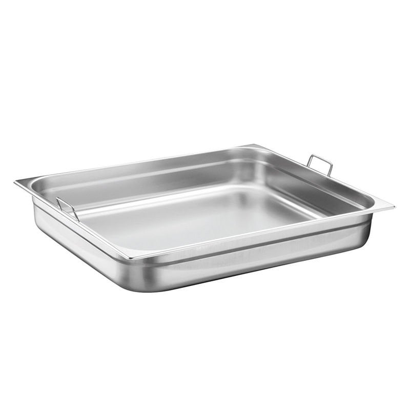 Öztiryakiler Saplı Gastronorm Küvet, Köşe Desenli GH 2/1x200, 53x65x20 cm