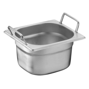 Öztiryakiler Saplı Gastronorm Küvet, GH 1/6x150, 16x17x15 cm