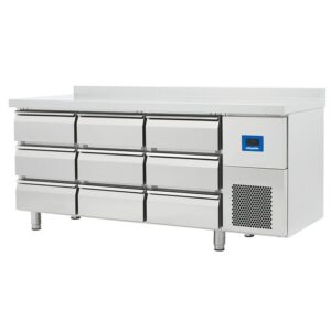 Öztiryakiler TA 370 NMV E3 Derin Dondurucu, 9 Çekmeceli, Yatay Tip