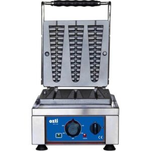 Öztiryakiler Waffle Makinesi Çubuklu 3 Kalıp
