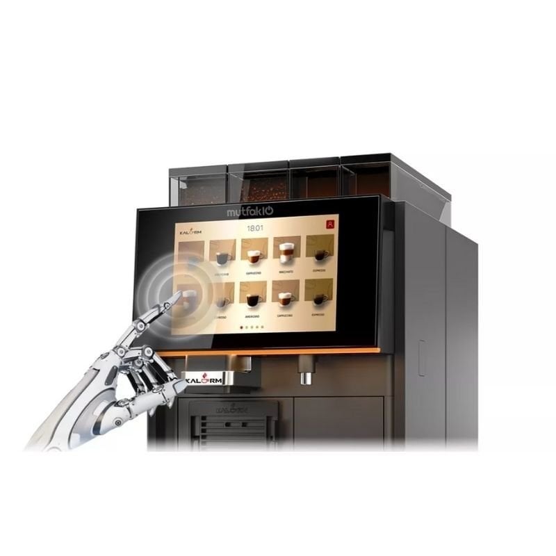 Öztiryakiler X580 Süper Otomatik Kahve Makinesi 13 L Süt Soğutucu - Görsel 4