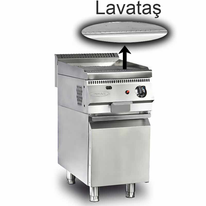 Pimak 70SD-M170-2 Lavtaşlı Izgara Gazlı Alt Dolaplı 60x70 cm - Görsel 2