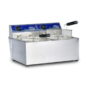 Pimak M060-1 Ekonomik Fritöz İkili 8+8 Litre Elektrikli