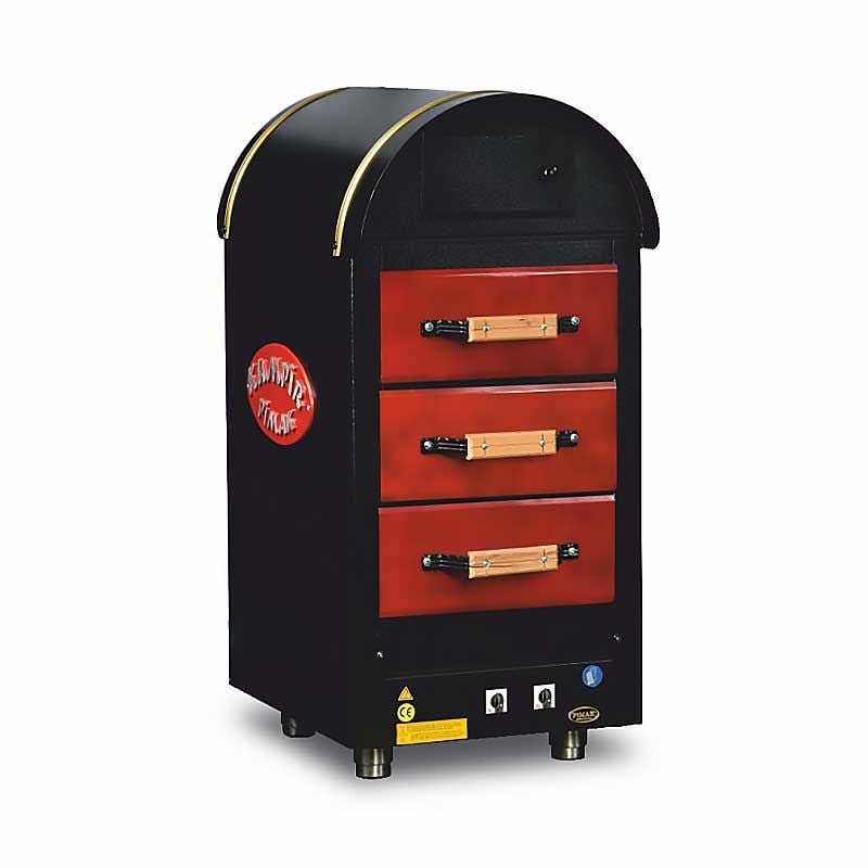 Pimak M079-3E Elektrikli Kumpir Fırınları 3 Çekmeceli