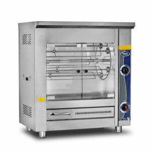 Pimak PI2/M006 Set Üstü Tamburlu Piliç Çevirme Makinası 25 Kapasiteli Gazlı