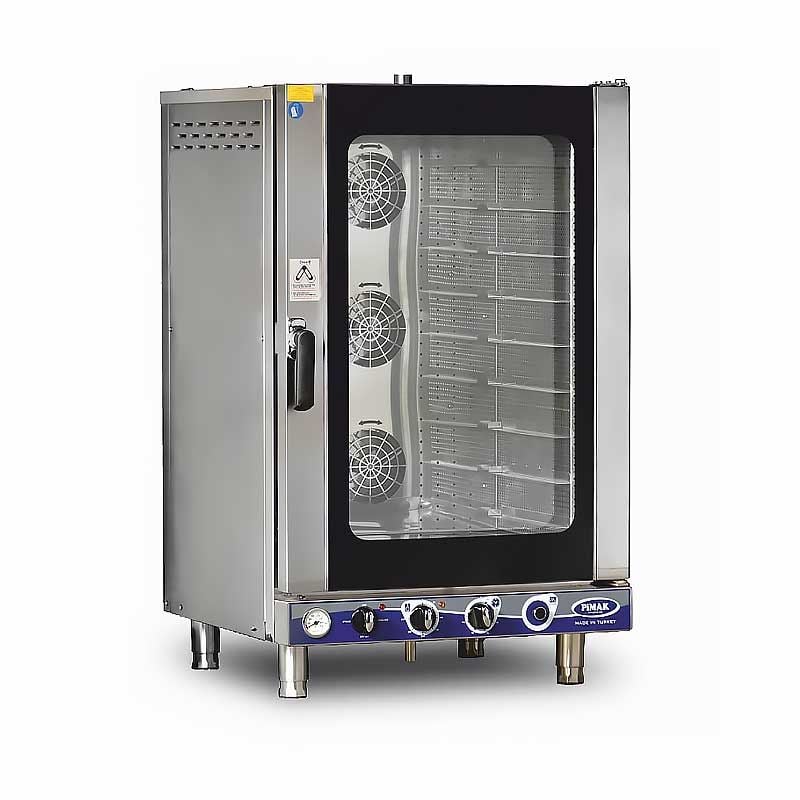 Pimak PTS09-MANUEL Elektrikli 9 Tepsili Patisserie Manuel Fırın 80,5x87x135 cm