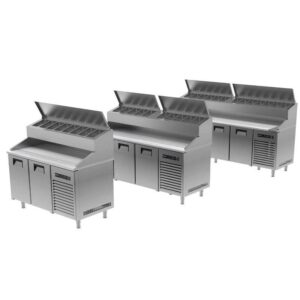 Portabianco 2N70 Mermer Tabanlı Make-Up Buzdolabı, 2 Kapılı, 304 Kalite