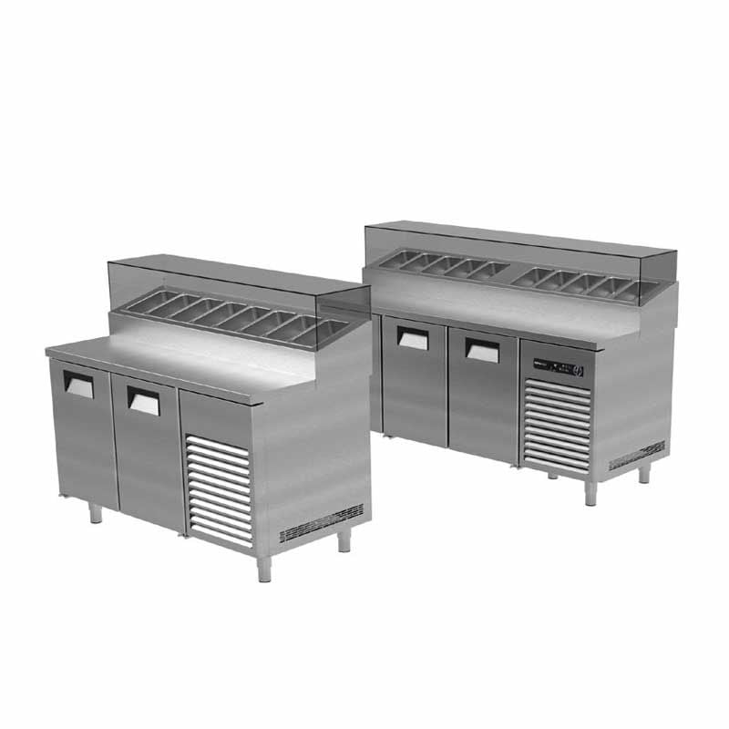 Portabianco 3N70 Camlı Make-Up Buzdolabı, 3 Kapılı, 304 Kalite