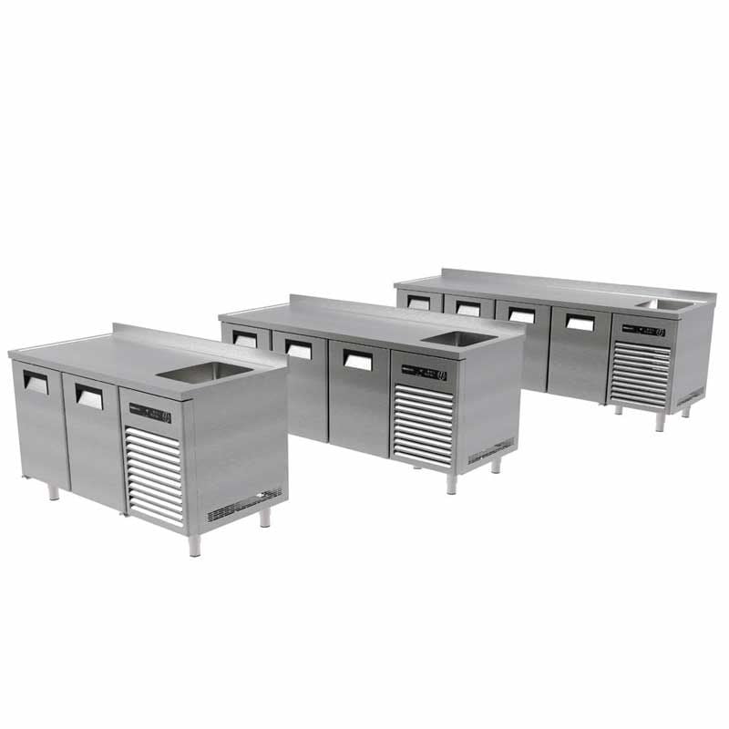 Portabianco 3N70 Evyeli Buzdolabı, 3 Kapılı, 304 Kalite